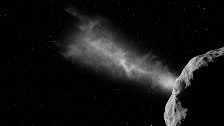 Collision d'astéroïdes DART