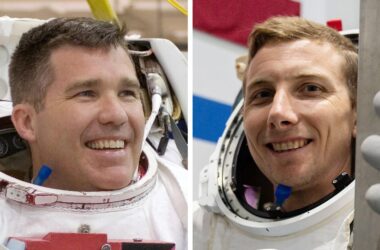 NASA Astronauts Stephen Bowen and Woody Hoburg.