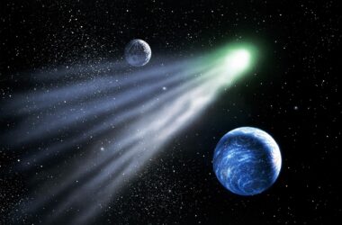 Soaring Comet Illustration