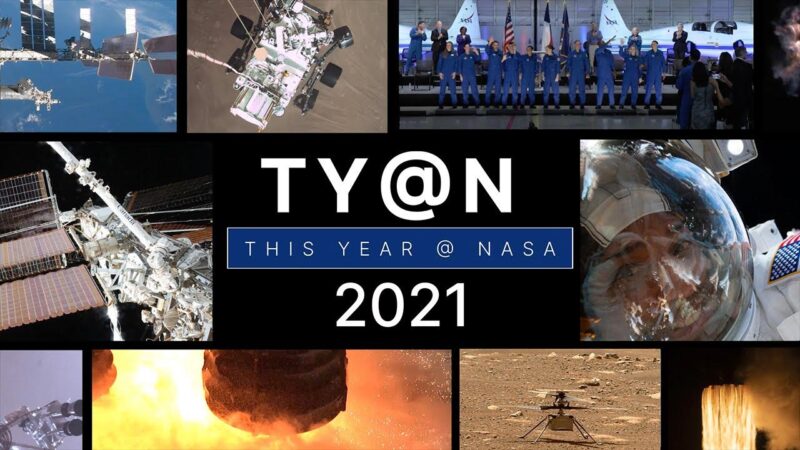 2021 a été une année incroyable pour la NASA : atterrissage sur Mars, premier vol, Artemis, etc. [Video]