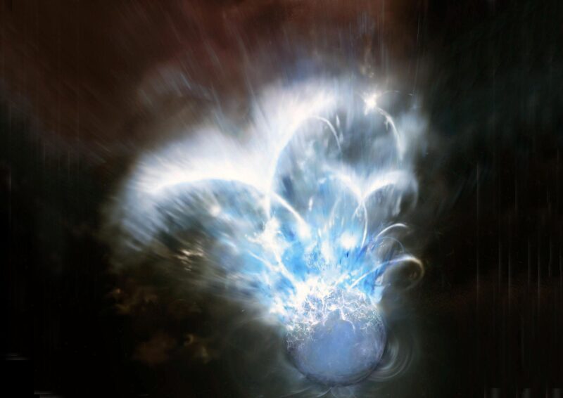« Un vrai monstre cosmique ! »  Violentes oscillations à haute fréquence capturées lors de l'éruption gigantesque d'une étoile à neutrons