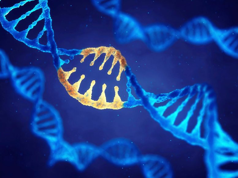 Concept d'édition génétique CRISPR