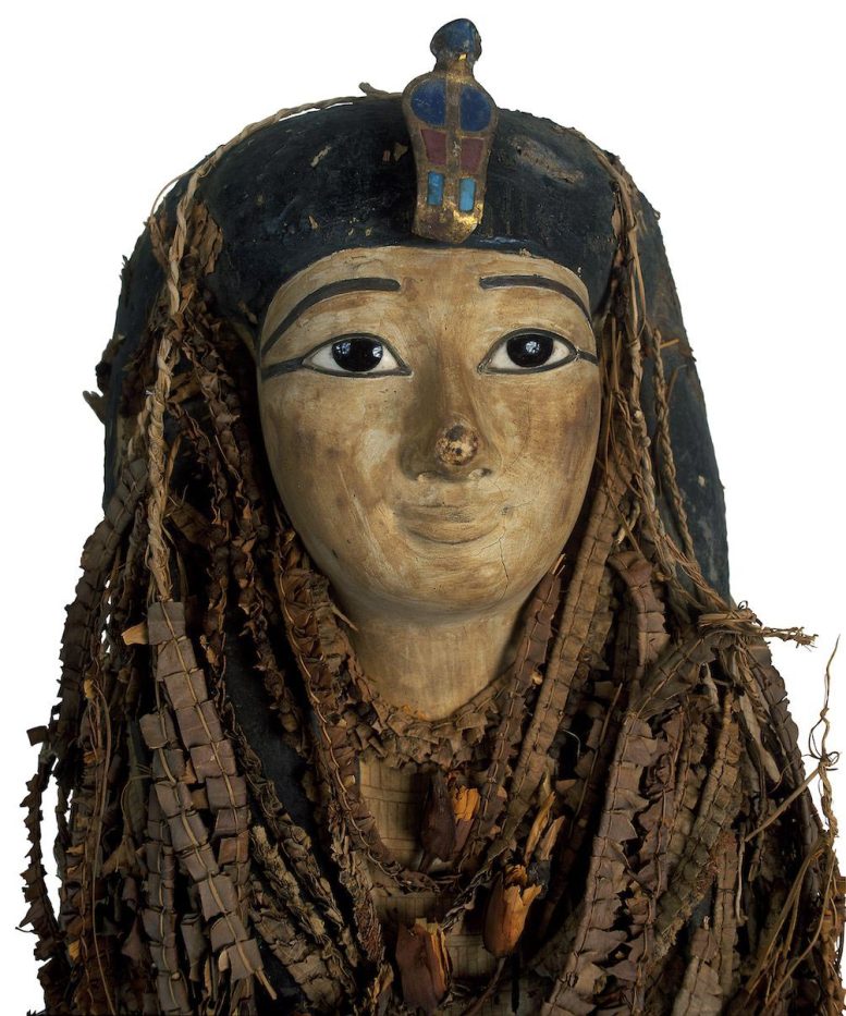 Masque facial du pharaon Amenhotep I
