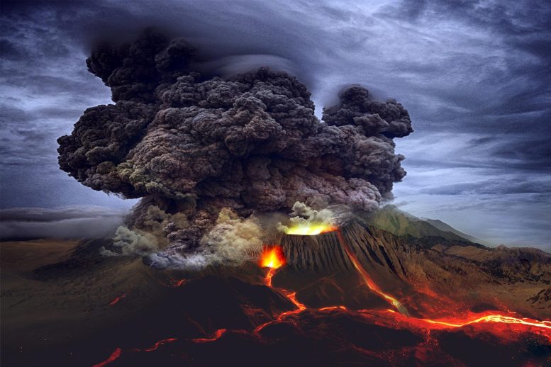 Extinction massive des volcans