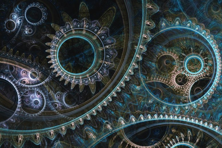Concept de matériau mécanique abstrait fractal