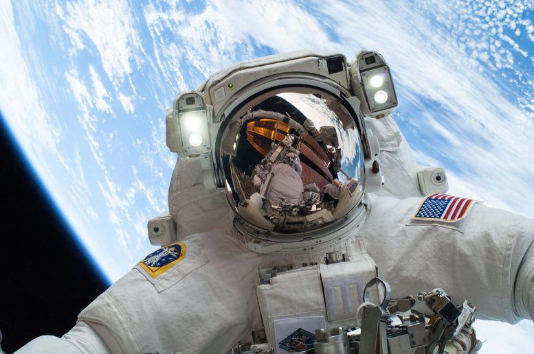 Sortie dans l'espace de l'astronaute Mike Hopkins