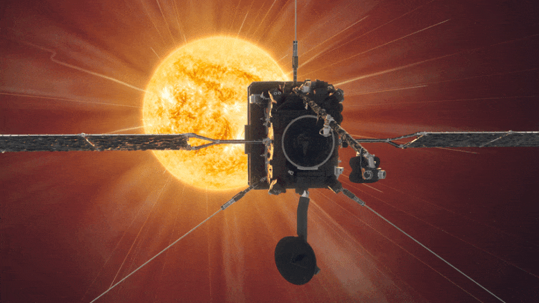 Solar Orbiter approche proche Soleil