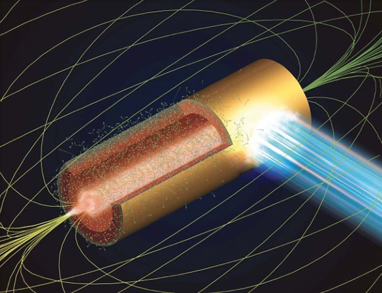 Implosion de microtubes