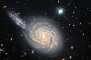 Le télescope spatial Hubble capture la conjonction galactique