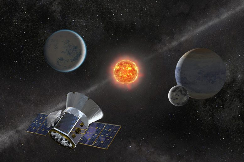 La mission TESS trouve la plus petite planète de son histoire