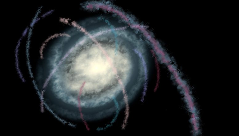 Douze courants stellaires observés par S5