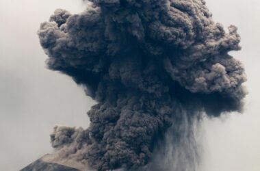 Anak Krakatau Volcano Erupts