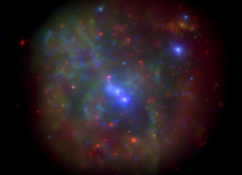 Image X-Ray de Sagittarius A* (en anglais)