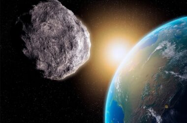 Near Earth Asteroid Illustration