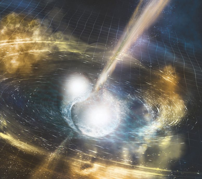 De nouvelles observations de la collision d'étoiles à neutrons remettent en question certaines théories existantes.