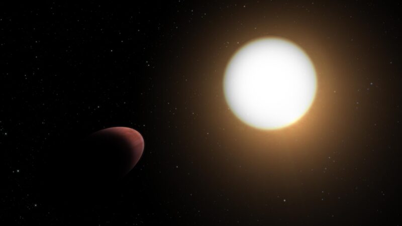 Une étrange planète déformée au mouvement mystérieux détectée par la mission d'étude des exoplanètes Cheops