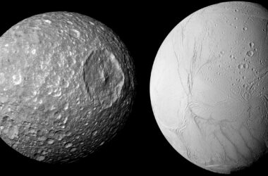 Mondes océaniques " furtifs " : preuves d'un océan interne dans une petite lune de Saturne