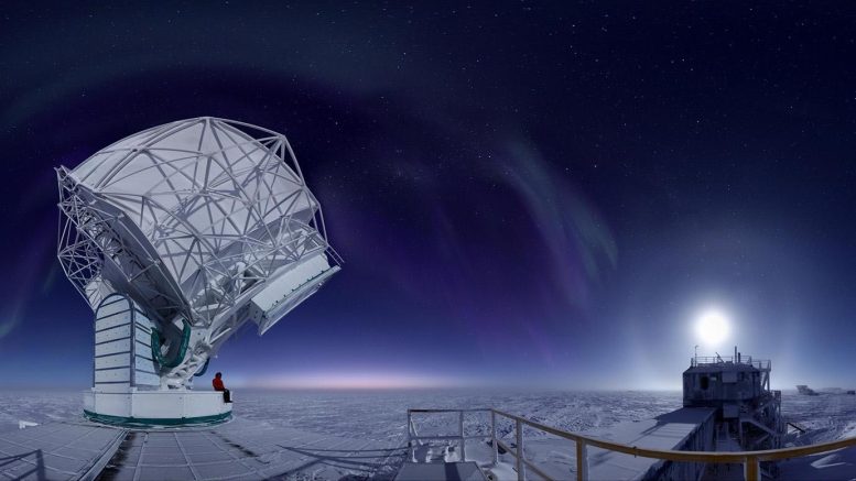Le télescope du pôle Sud