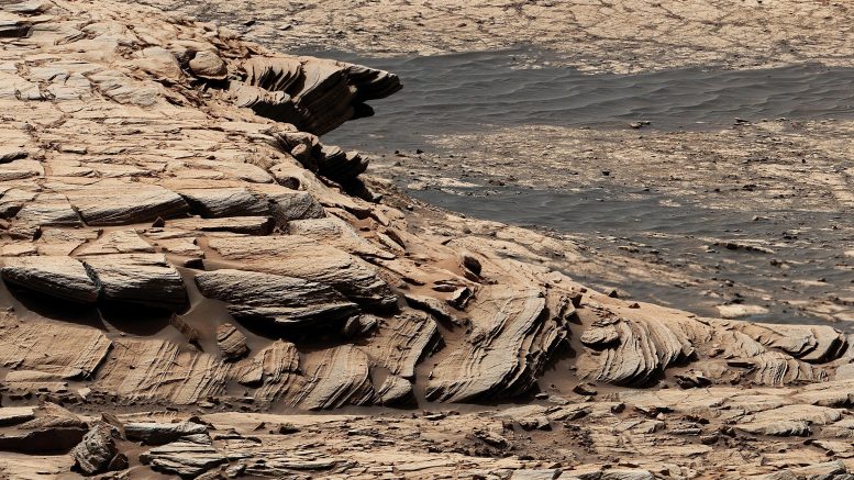NASA Curiosity Mars Rover Fronton de Greenheugh