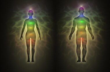 Human Body Abstract Energy Metabolism Spirituality Concept