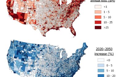Distribution of US Flood Risk Maps
