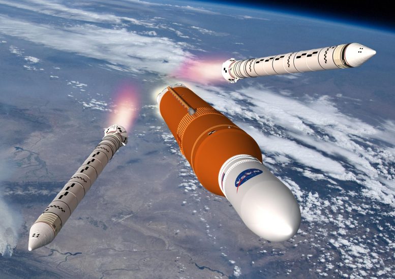 Le Space Launch System quitte la Terre