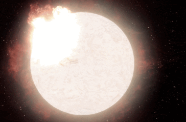 Des astronomes capturent l'explosion d'une supernova massive d'une étoile supergéante rouge - pour la toute première fois.