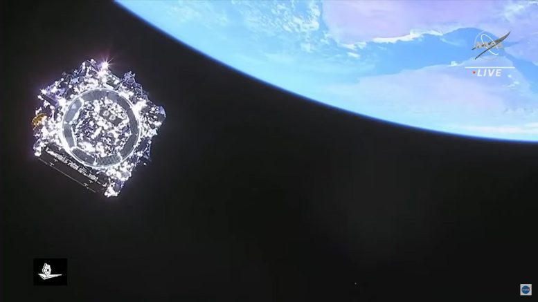 Séparation du vaisseau spatial Webb