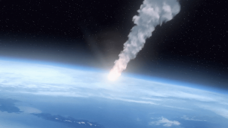 Astéroïde Atmosphère de la Terre