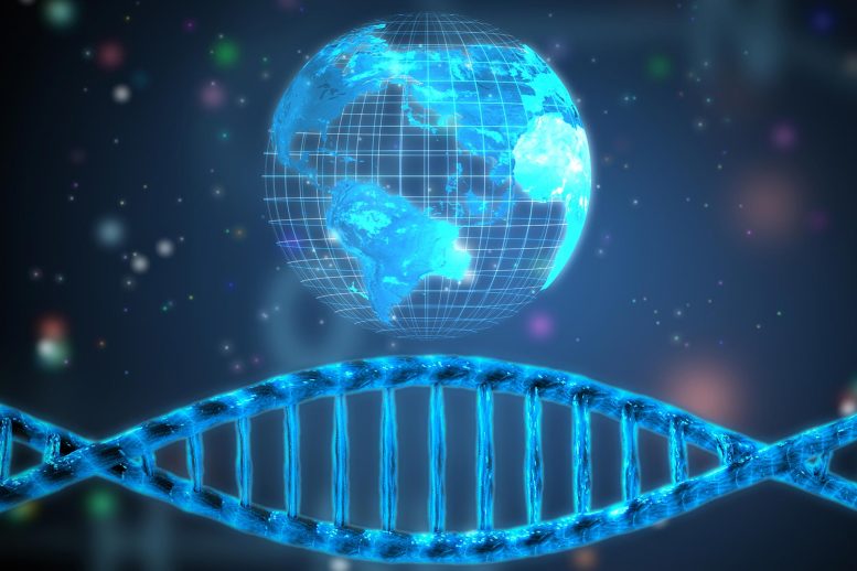 Génétique de l'ADN de la Terre