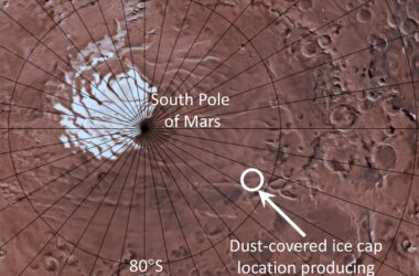De l'eau liquide confirmée sous la calotte polaire sud de Mars