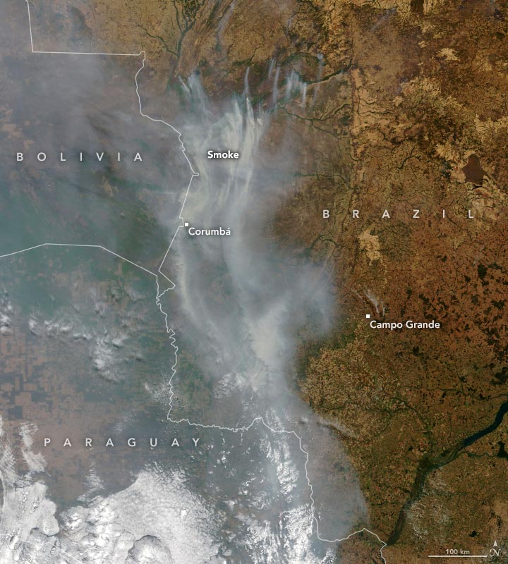 South America Wildfires 2020 Annotated