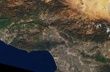 Une super vue de Los Angeles - depuis le nouveau satellite de la NASA