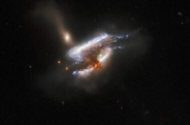 Galaxy Merger IC 2431 Crop