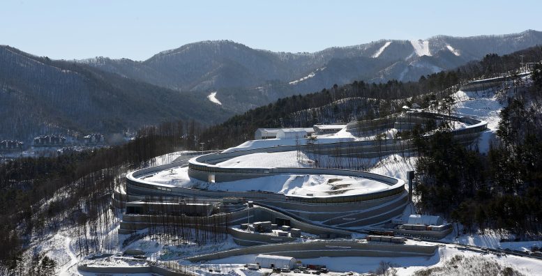 Piste des Jeux olympiques d'hiver de Pyeongchang 2018