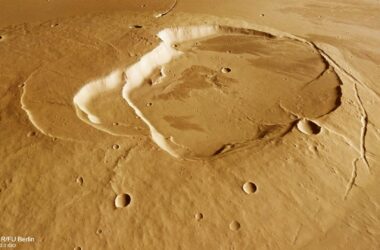 Perspective View of Jovis Tholus