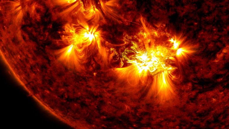 Éruption solaire de classe X d'octobre 2021