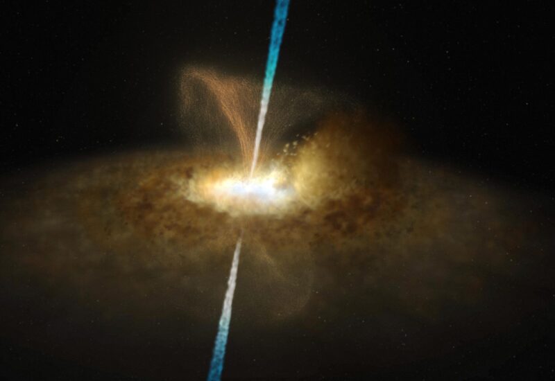 Des astronomes découvrent un trou noir supermassif caché