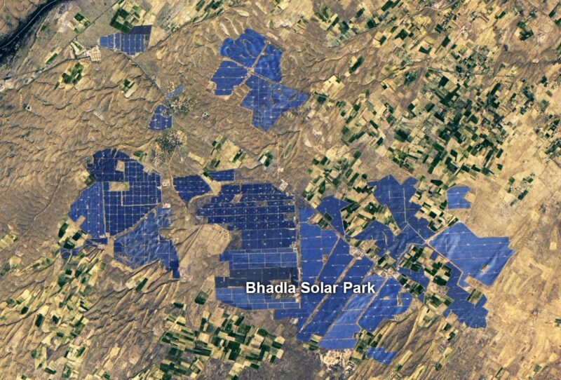 Bhadla Solar Park Annotated