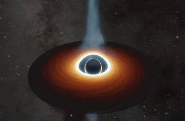 Supermassive Black Hole Spinning Disk