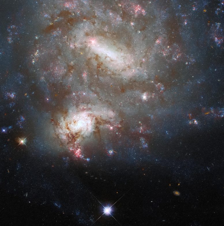 NGC 4496A et NGC 4496B
