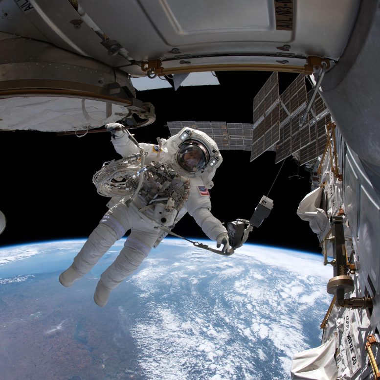 Astronaute de la NASA Drew Feustel Coupe de l'ISS