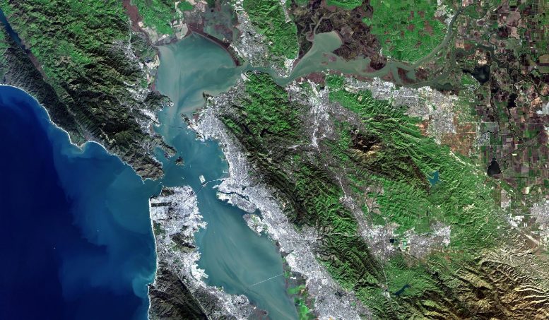Baie de San Francisco Landsat 9