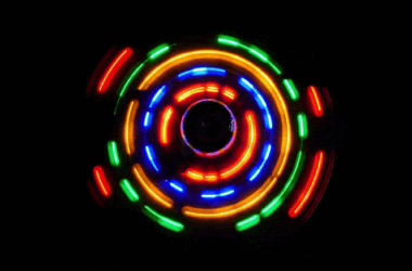 Abstract Color Spin Light Concept