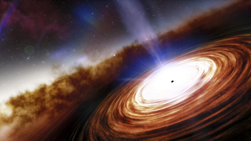 Accélération de l'écoulement des quasars à l'échelle de dizaines de parsecs découverte pour la première fois