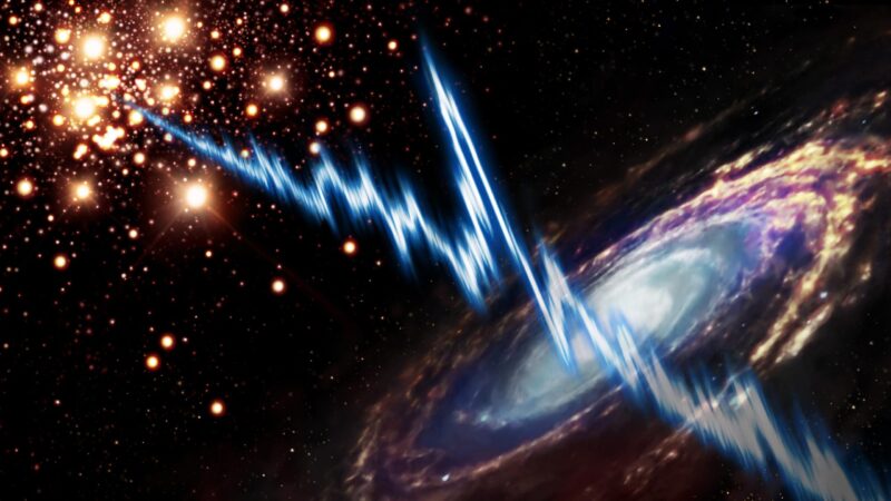 Un mystérieux sursaut radio rapide est le plus proche que les astronomes aient jamais vu