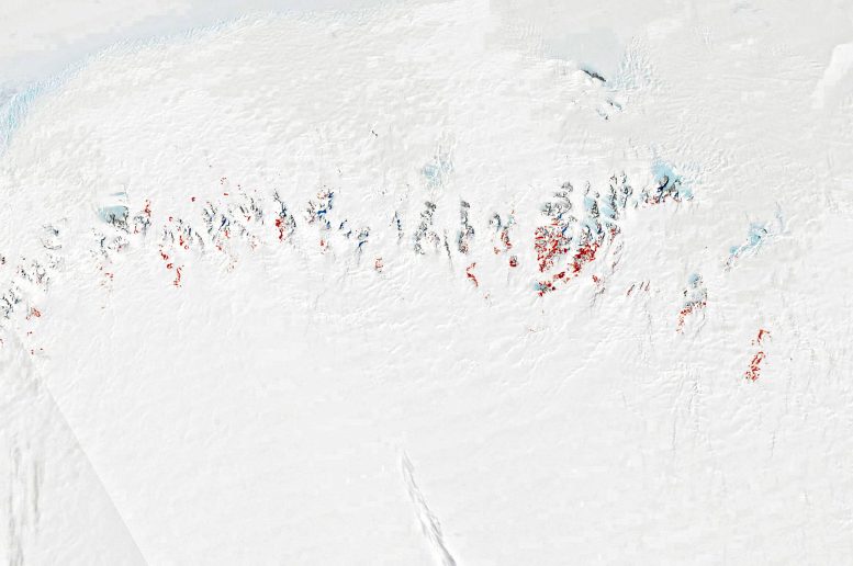Les points chauds des météorites en Antarctique : détails