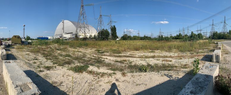 Structure du bouclier de confinement de Tchernobyl