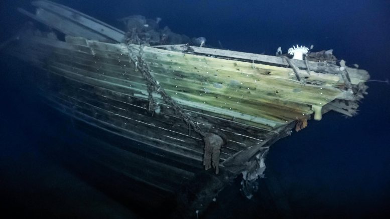 Épave du navire Ernest Shackleton Endurance Mer de Weddell