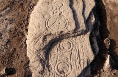 Carved Pictish Symbol Stone